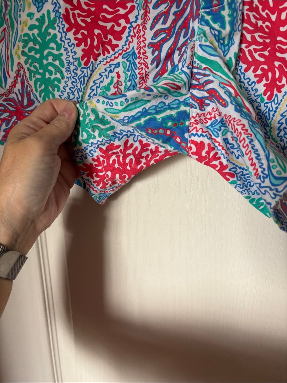Lilly Pulitzer Women’s Size 0 Coral Reef Print Shorts - Picture 5 of 5